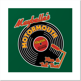Maybelle's Motormouth Records Posters and Art